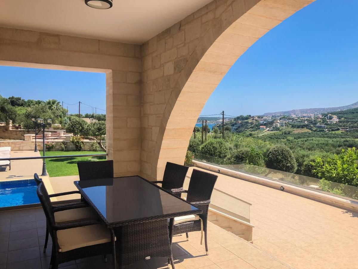 Levanda Luxury Stone Villa Kalyves Eksteriør billede