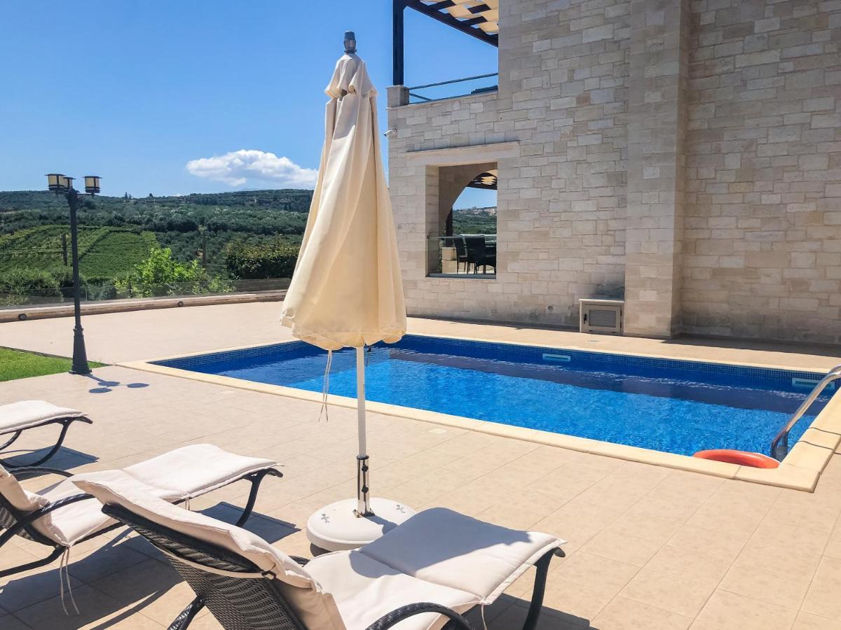 Levanda Luxury Stone Villa Kalyves Eksteriør billede